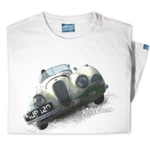 RetroClassic Jag XK120 Classic Rally Car T-Shirt