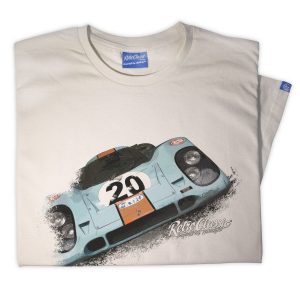 Gulf Porsche 917 Mens Classic Sports Car T-Shirt