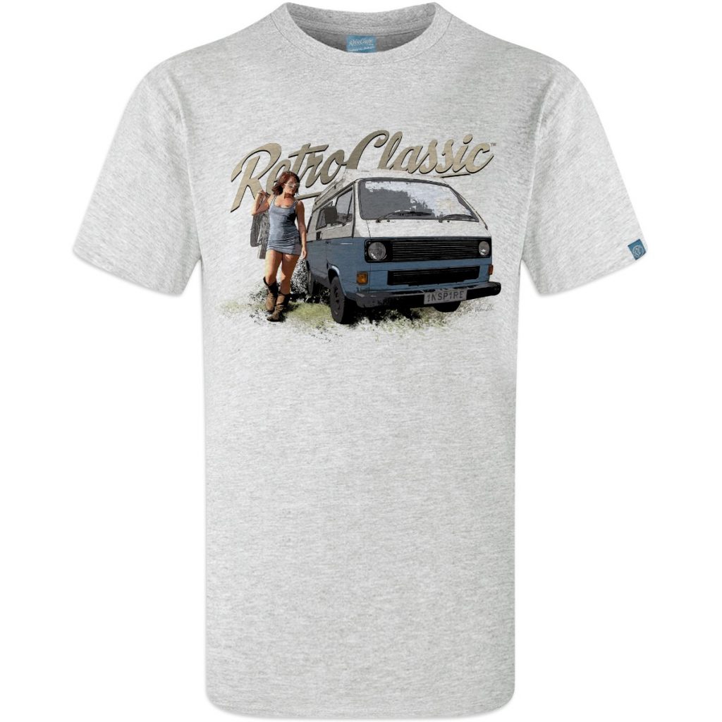 T25 Camper & Robyn Walsh Mens T-shirt - Image 2