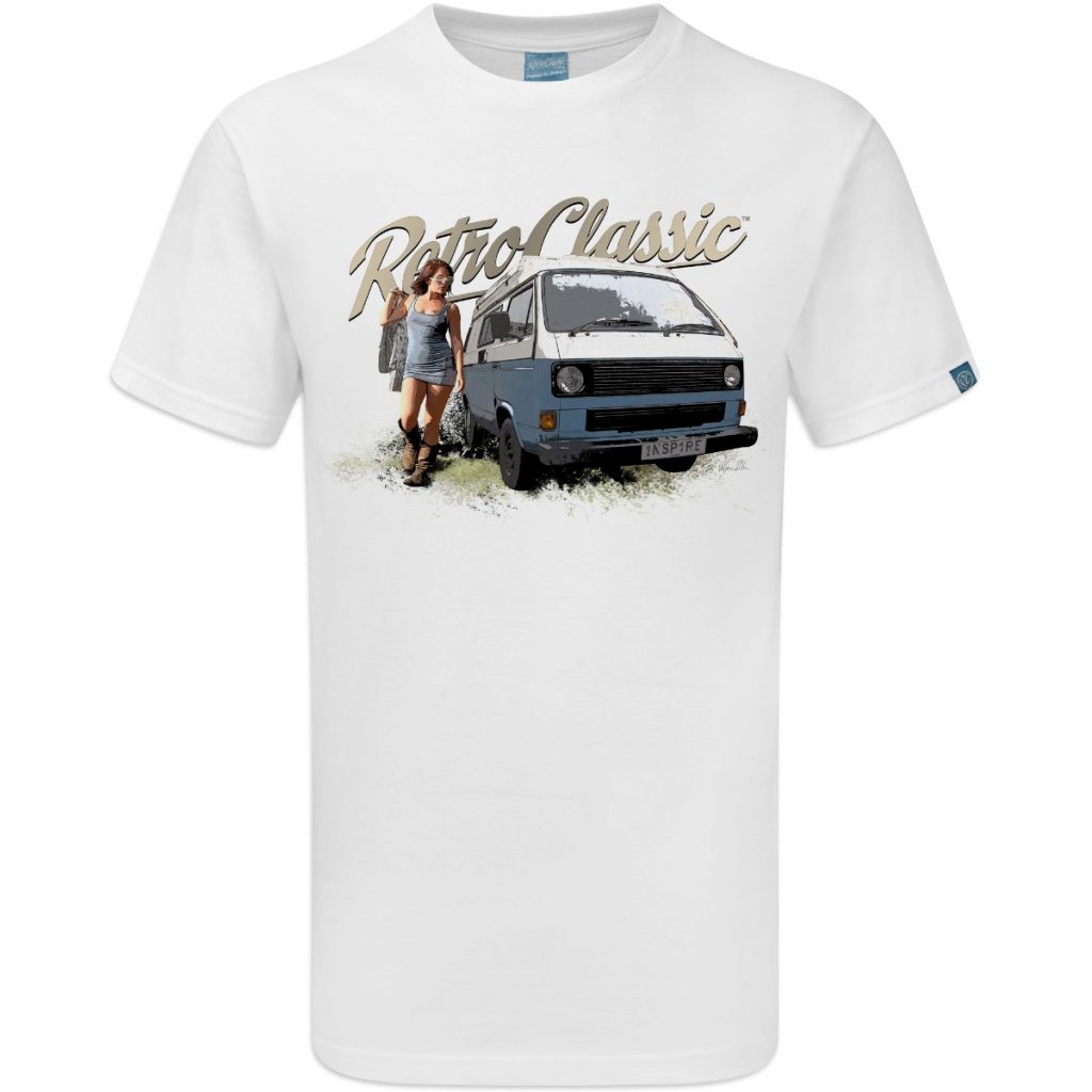 T25 Camper & Robyn Walsh Mens T-shirt - Image 5