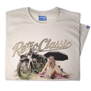 RetroClassic Matchless Motorcycle & Model Natalina T-Shirt