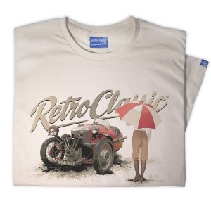 RetroClassic 1930s Morgan 3 Wheeler & Vintage Lady T-Shirt