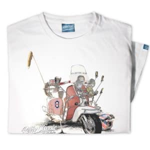 RetroClassic MODs Lambretta Scooter T-Shirt