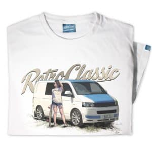 RetroClassic Helen Parker T5 Camper T-Shirt | Vintage Skate & Surf