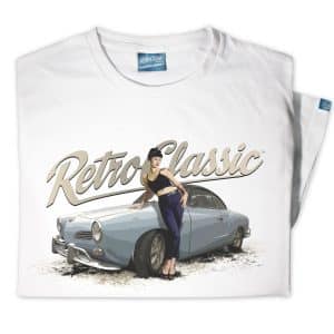 RetroClassic Karmann Ghia Coupe & Bethany Birks T-Shirt