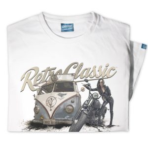 RetroClassic Harley Grunge Bus Brian's Rust Rat Splittie T-Shirt