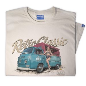 RetroClassic Wagonkered Bar Bus & Louisa Marie T-Shirt