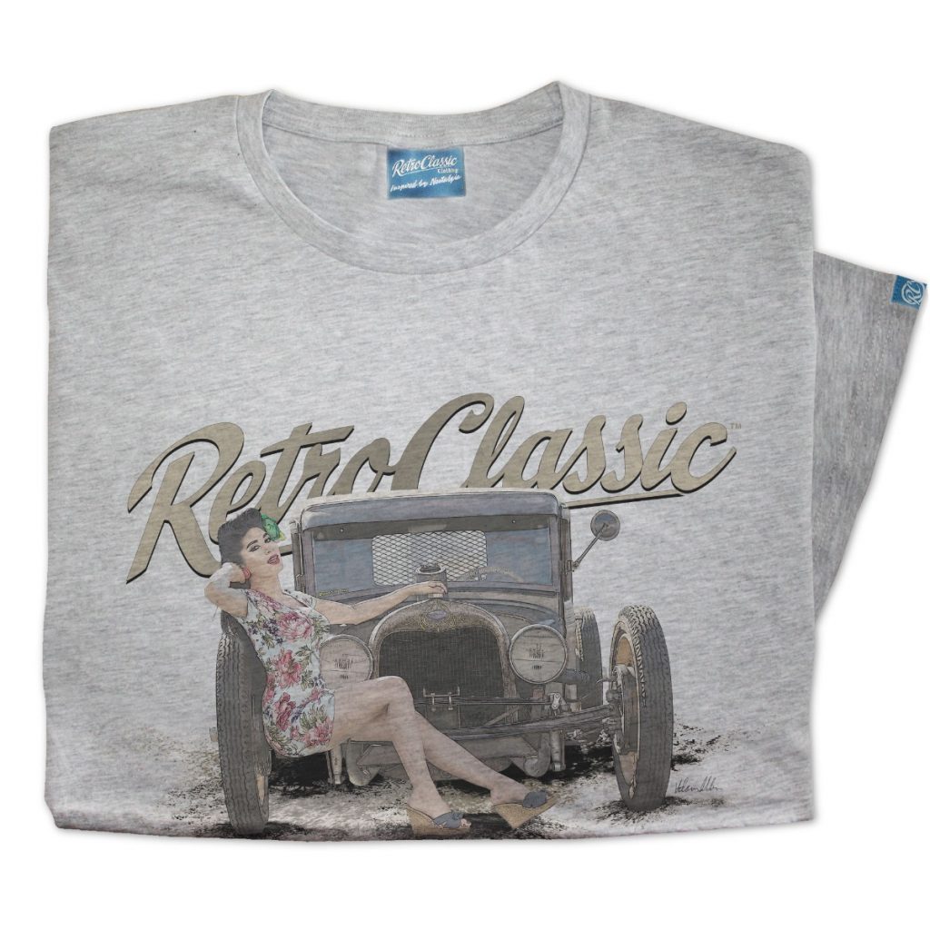 Zelda & The Dirty Farm Truck – Ford Model A Pin-Up T-Shirt - Image 5