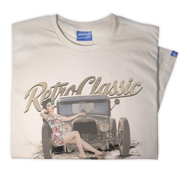 Zelda & The Dirty Farm Truck – Ford Model A Pin-Up T-Shirt - Image 3