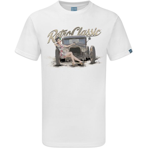 Zelda & The Dirty Farm Truck – Ford Model A Pin-Up T-Shirt - Image 2