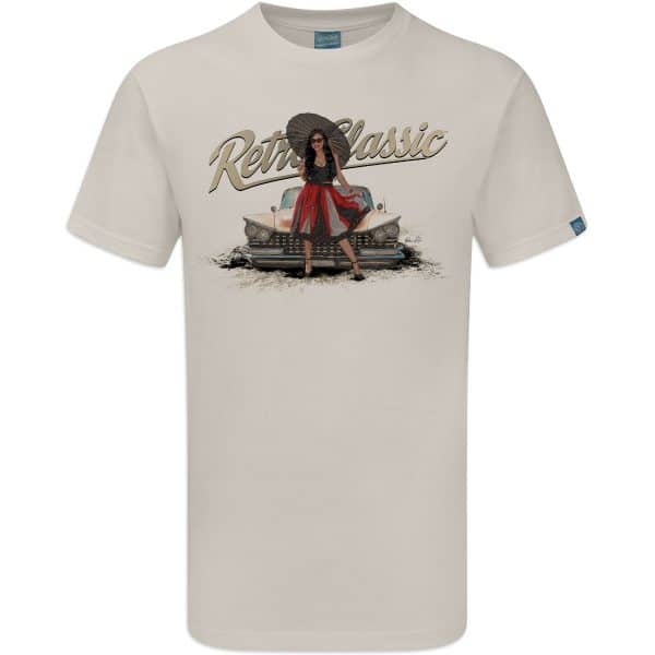 AllStarJin Umbrella pose and 1959 Buick Flat Top American Classic Car T-Shirt - Image 5