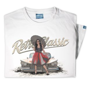 AllStarJin Umbrella pose and 1959 Buick Flat Top American Classic Car T-Shirt