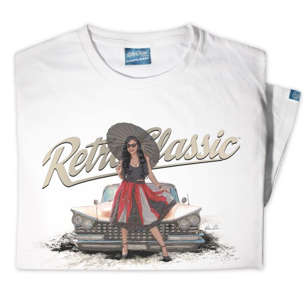 AllStarJin Umbrella pose and 1959 Buick Flat Top American Classic Car T-Shirt