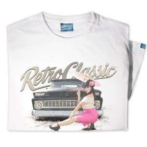 Miss Chelydoll – 1963 Chevy C-10 Umbrella Pose T-Shirt