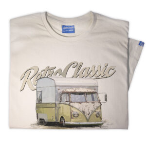 RetroClassic Snail Campervan Split Screen T-Shirt | Brian's Rust Rat T2