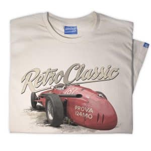 Classic Maserati 250F Racing Sports Car Mens T-Shirt