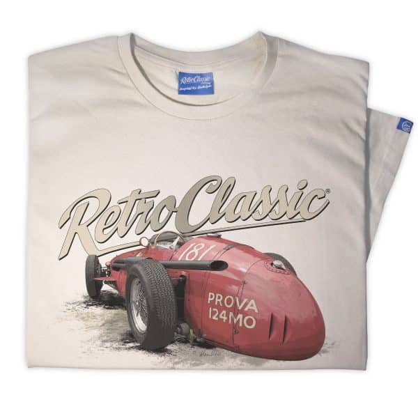 Classic Maserati 250F Racing Sports Car Mens T-Shirt