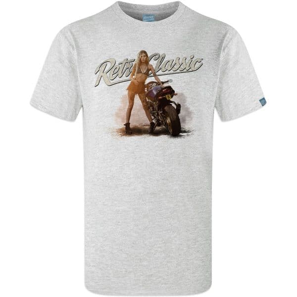 Yamaha FZ8 Motorbike & Internationally Published Model Sophie Mens T-Shirt - Image 7