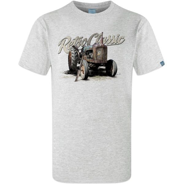 Old Fordson Major Tractor Mens T-Shirt - Image 6