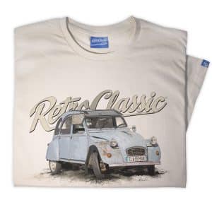 RetroClassic Citroën 2CV Classic Car T-Shirt