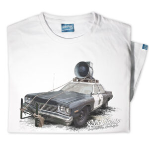 Ant's Replica 'Bluesmobile' Dodge Monaco Sedan Mens T-Shirt
