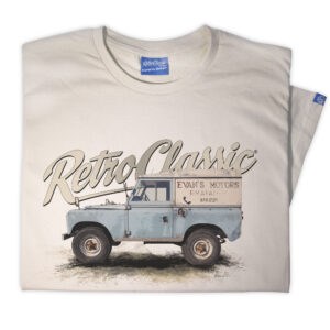 RetroClassic Uncle Andy’s Landy Series 1 4×4 T-Shirt