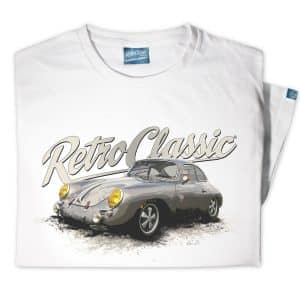 RetroClassic Porsche 356 Classic Race Car T-Shirt