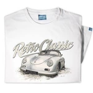 RetroClassic Porsche 356 Convertible Classic Car T-Shirt
