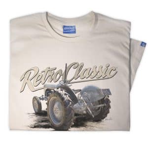 RetroClassic Ferguson TE20 Rear View Tractor T-Shirt