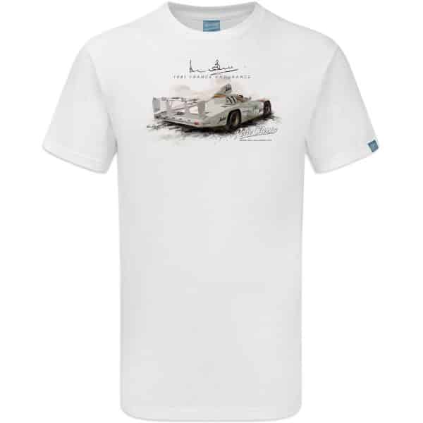 Official Derek Bell ‘1981 France Endurance Race’ Porsche 936 No. 11 T-Shirt - Image 3