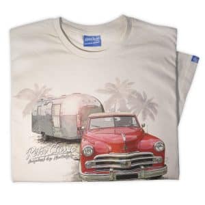RetroClassic 1964 Airstream Safari & 1950 Dodge Wayfarer T-Shirt