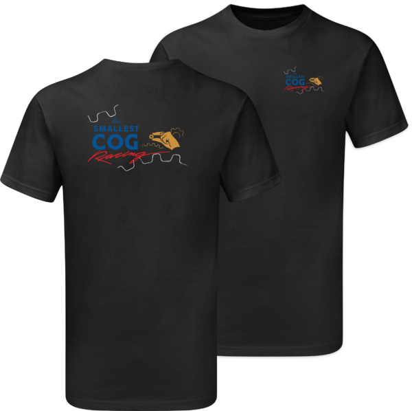 The Smallest Cog Authentic Racing Cog T-Shirt - Image 2