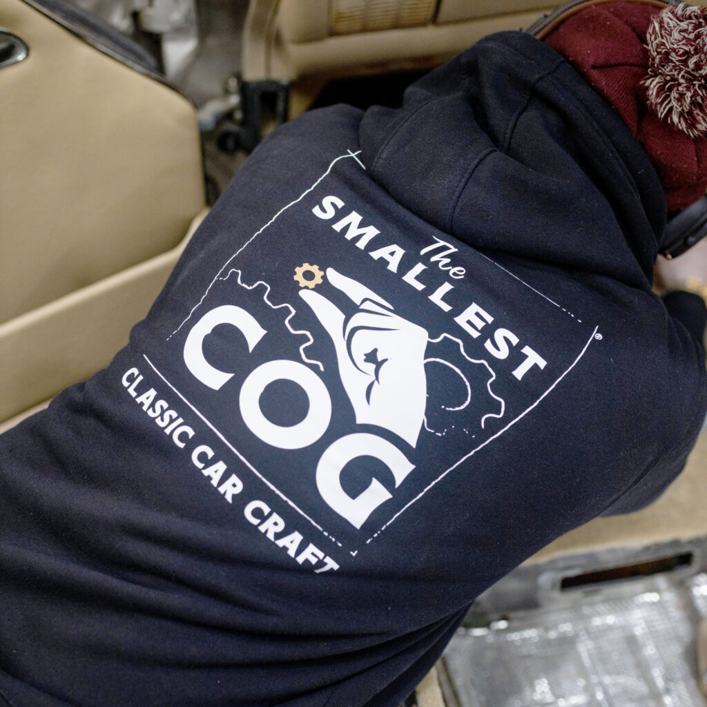 The Smallest Cog Authentic Cog Heavyweight Hoodie - Image 8