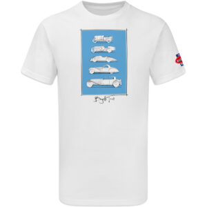 The Bugatti Trust – Stefan Marjoram Bugatti Distinct Car Models Sketch T-Shirt