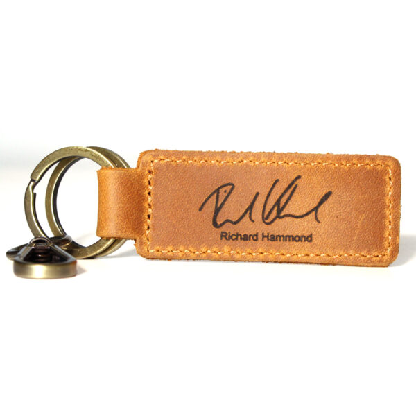 The Smallest Cog Authentic Cog Leather Keyring - Image 2