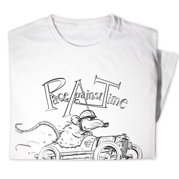 RetroClassic & Race Against Time (R.A.T.) Charity Kids T-Shirt - Sketch - Image 5