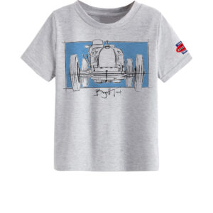 The Bugatti Trust – Stefan Marjoram Bugatti T35 Grand Prix car Sketch Kids T-Shirt