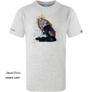 Julie Wood T-Shirt - Volume 7: Hurricane over Daytona | Elfe Honda Motorbike Design
