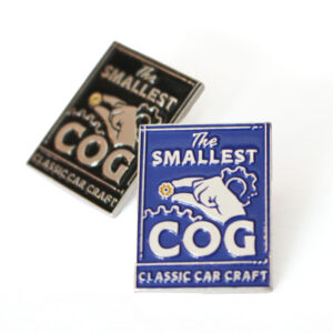 The Smallest Cog Authentic Cog Soft Enamel Pin Badge