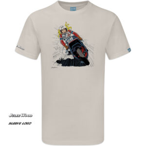 Julie Wood T-Shirt - Volume 7: Hurricane over Daytona | Elfe Honda Motorbike Design