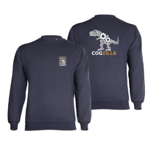 The Smallest Cog Eco Sweatshirt - Cogzilla