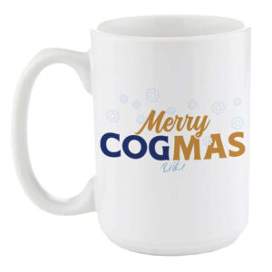 The Smallest Cog – “Merry Cogmas” Ceramic Mug (11oz)
