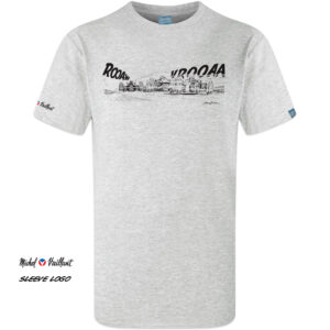 Comic Racing Scene T-Shirt | Official Jean Graton Artwork
