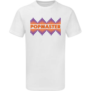 Official Popmaster Soundwaves White T-Shirt