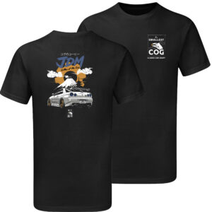 The Smallest Cog Authentic - Coffee at The Cog JDM Event T-Shirt
