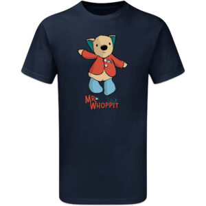 RetroClassic Official Mr Whoppit Teddy Mascot Navy T-Shirt